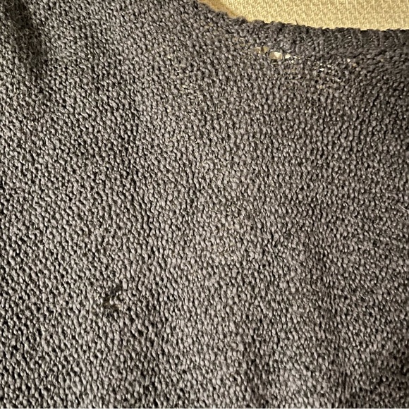 Aritzia Community Ionic Short-sleeve Cape In Navy Blue - Picture 7 of 7